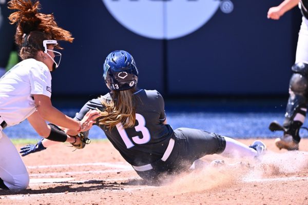 Villanova softball clinched the Big East regular season title this past weekend, going 2–1 over UConn.