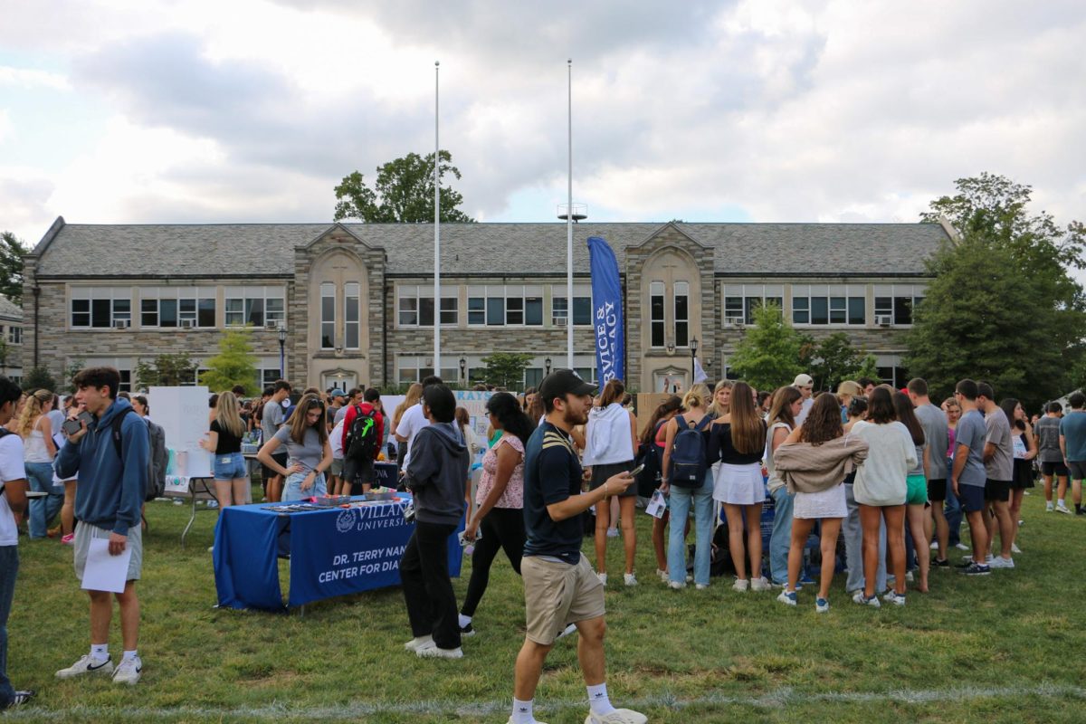 The annual Involvement Fair took place on Mendel Field this past Friday.