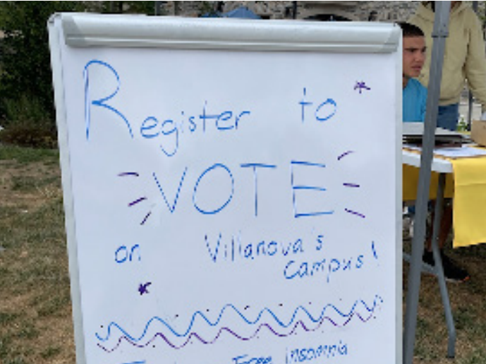 It is crucial that Villanovans register to vote this October. 