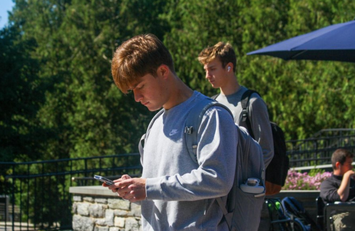 Many Villanova students spend a lot of their time using a variety of different Apple products.
