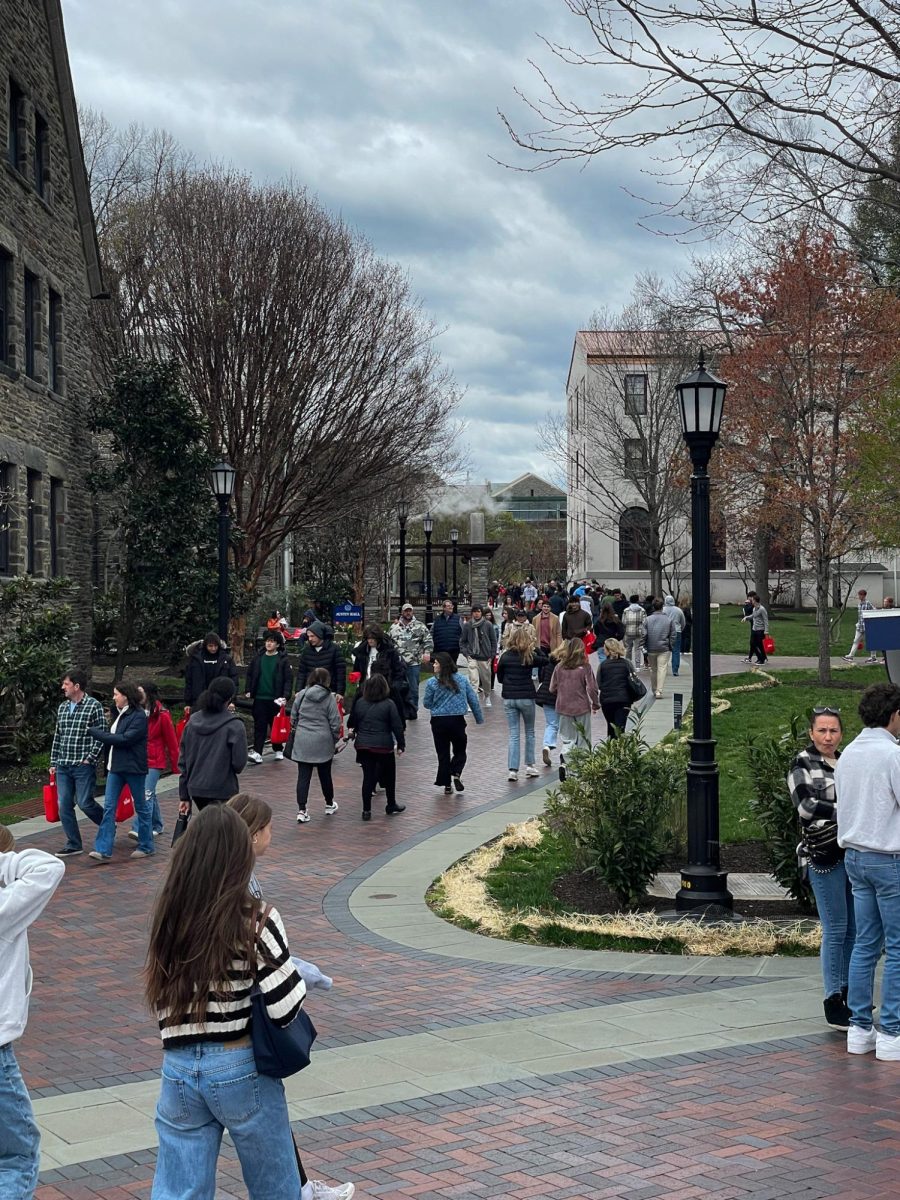 Villanova students - many of whom will be voting for the first time - closely watched last week's Presidential Debate.