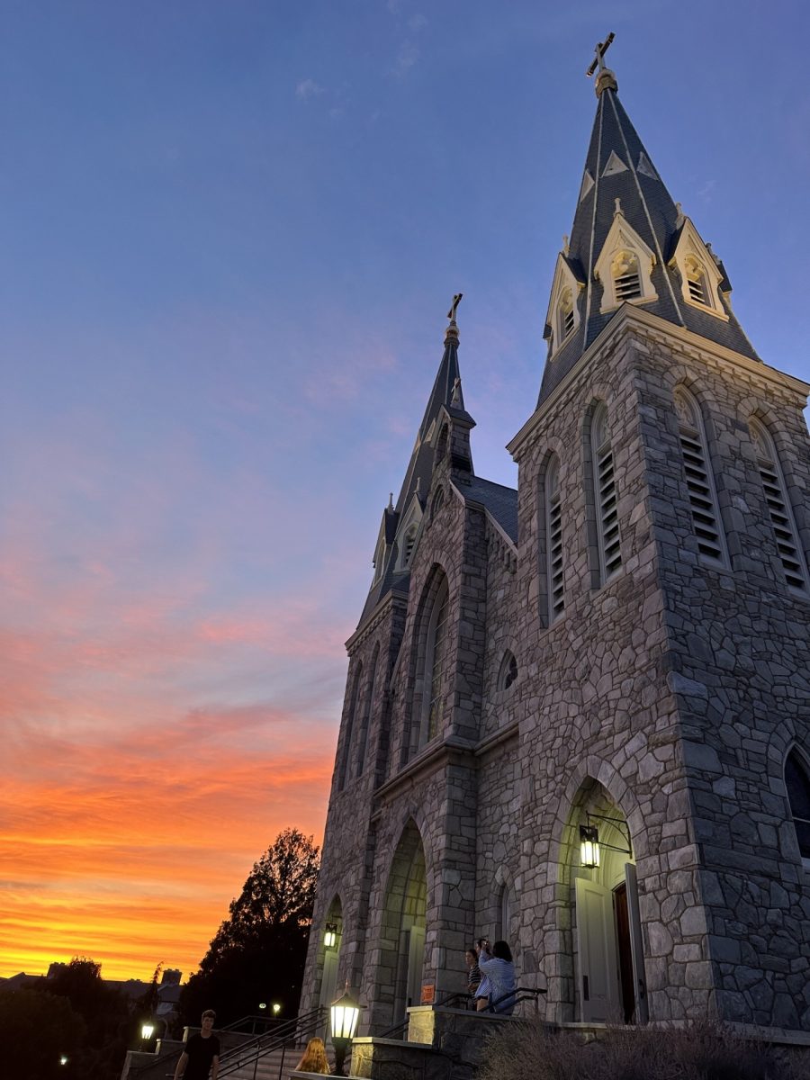 Prayers for Peace, a weekly event in St. Rita’s Hall, has returned for the 2024-2025 academic year.