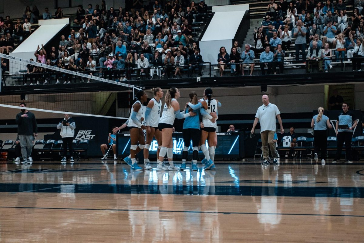 Villanova (9–4, 2–0 Big East) defeated Seton Hall in four sets on Saturday, Sept. 28.