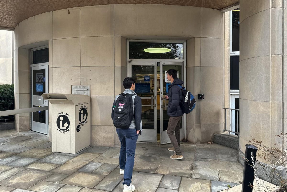 Many Villanova students still use traditional backpacks for class. 
