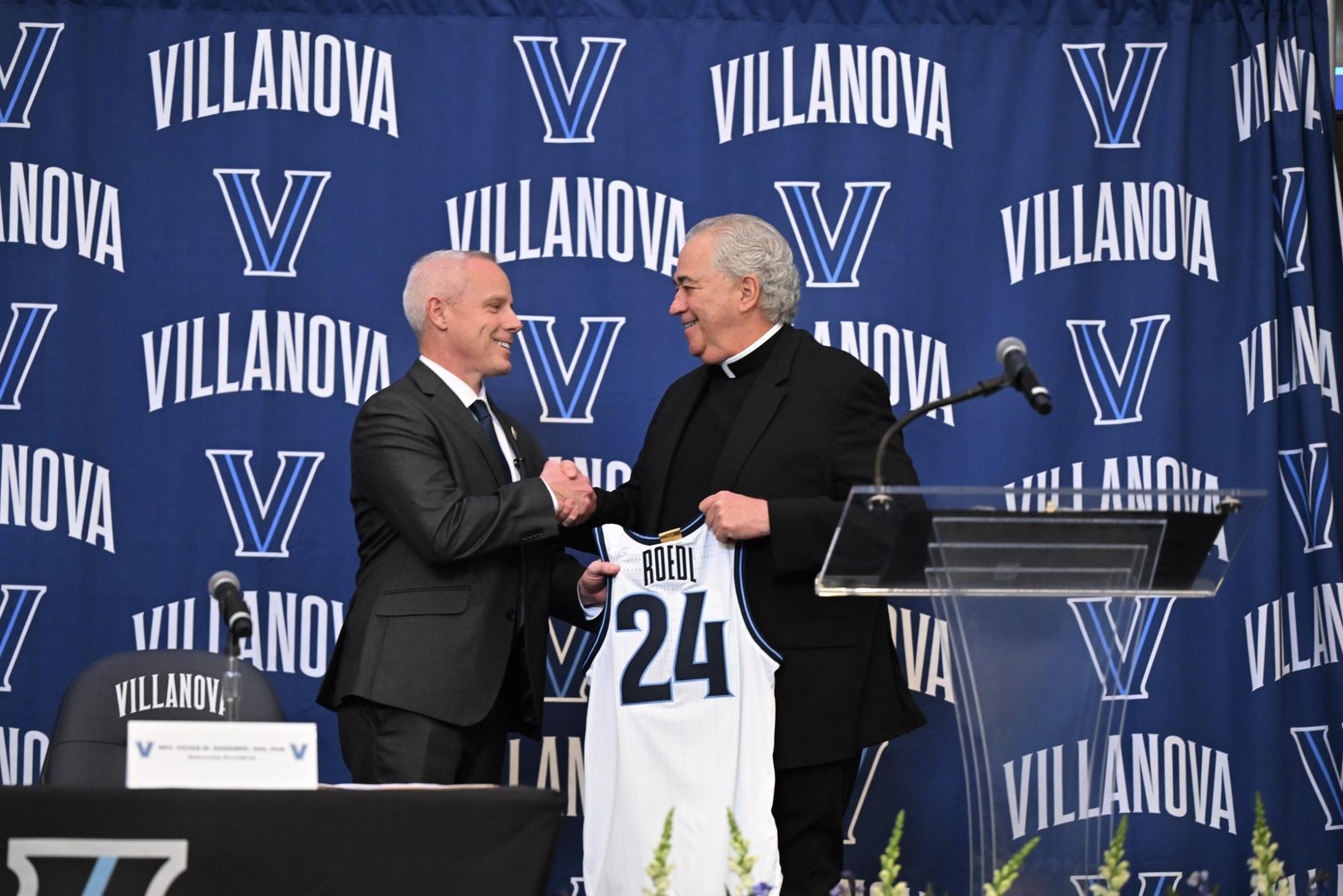 Villanova Holds Introductory Press Conference for New AD Eric Roedl