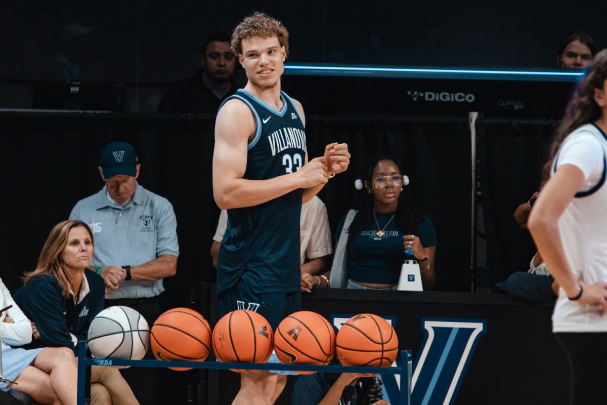 Villanova Freshman forward Matthew Hodge has been held out of competition so far this season.