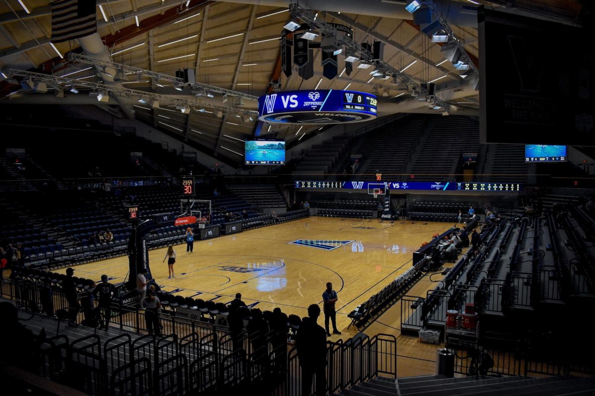 The Finneran Pavillion, the home of Villanova's men and women's basketball teams.