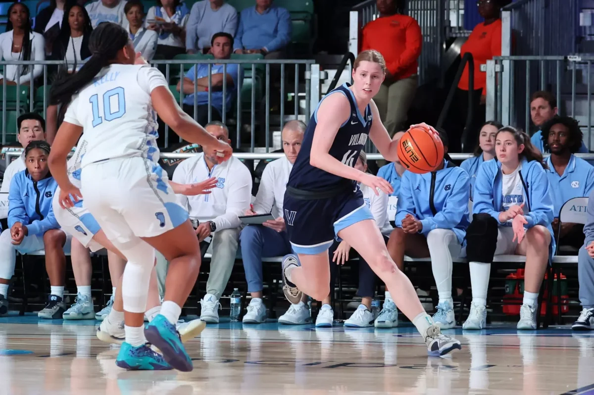 Graduate forward Lara Edmanson scored 11 points in the Battle4Atlantis semifinal. None of the Wildcats could generate enough offense to keep up with the No. 16 Tar Heels.