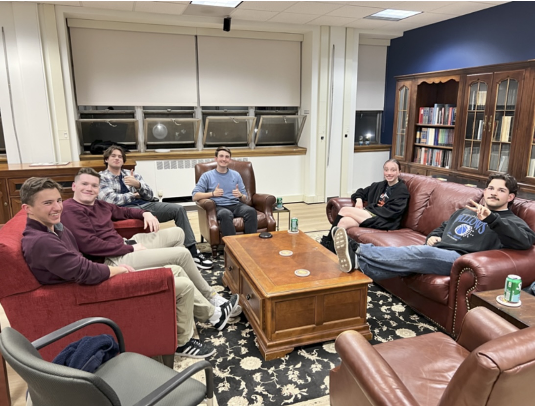 Attendees at a Matthew J. Ryan Center meeting.