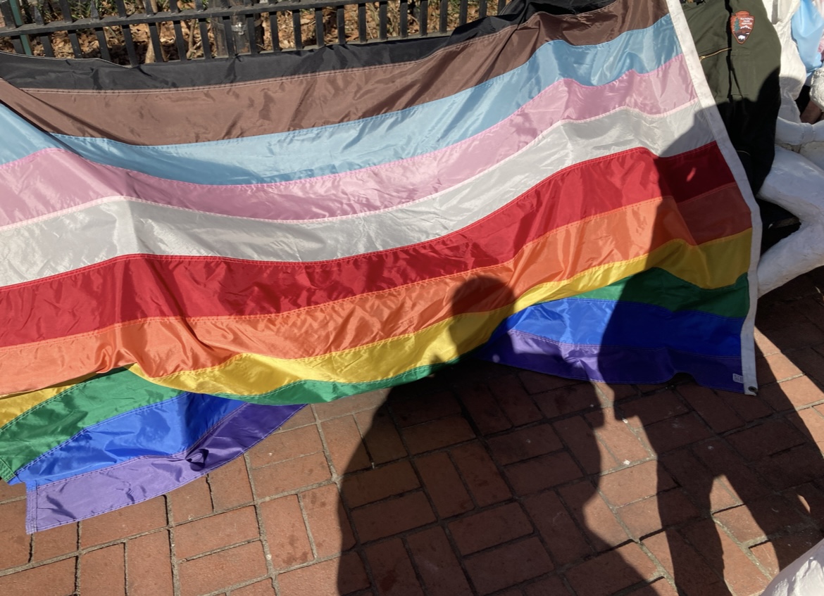 Students had the opportunity to take a pilgrimmage the Stonewall National Monument.