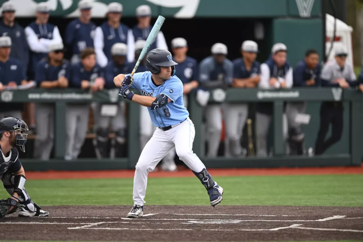 Villanova Baseball Swept By Creighton in Omaha