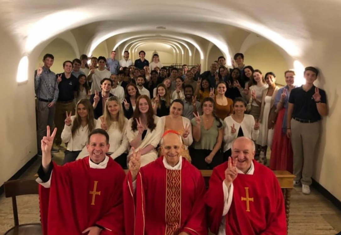 On Thursday, May 8, 2025, the Blue and the White were represented all the way from Vatican City. Cardinal Robert Francis Prevost, a member of the Villanova Class of 1977 who earned a mathematics degree, was elected the 267th pope on just the second day of the conclave. He has chosen the name, Pope Leo XIV. 