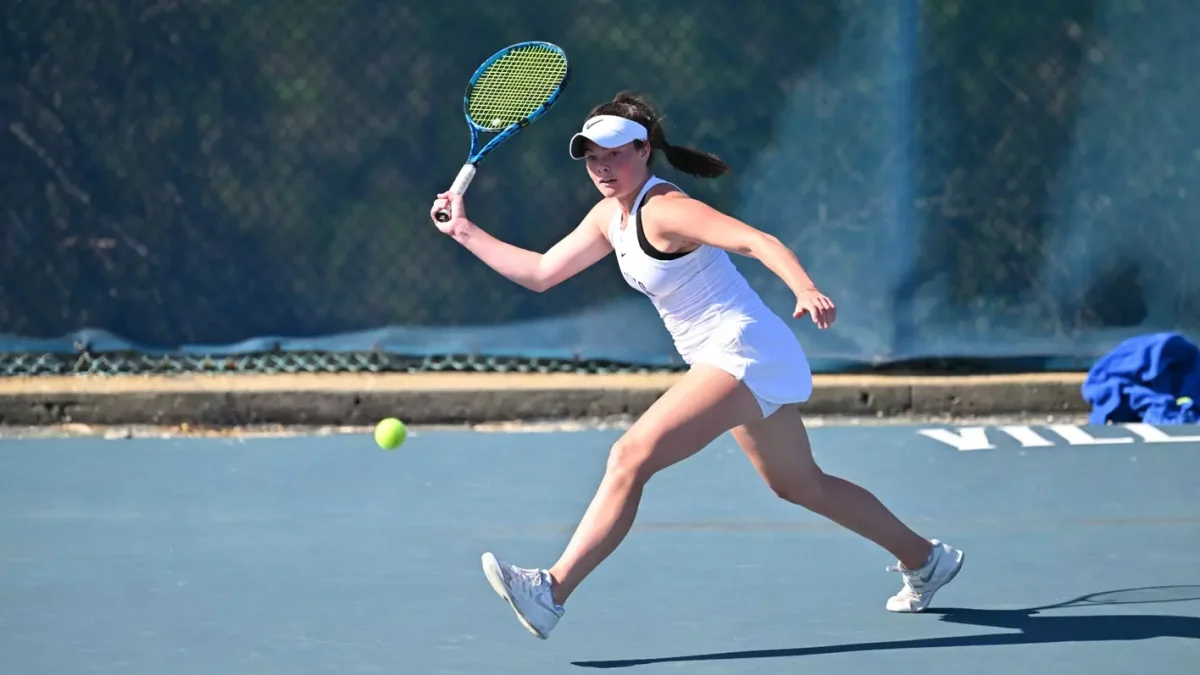 Villanova Women’s Tennis Earns First Win of the Season Against Sacred Heart