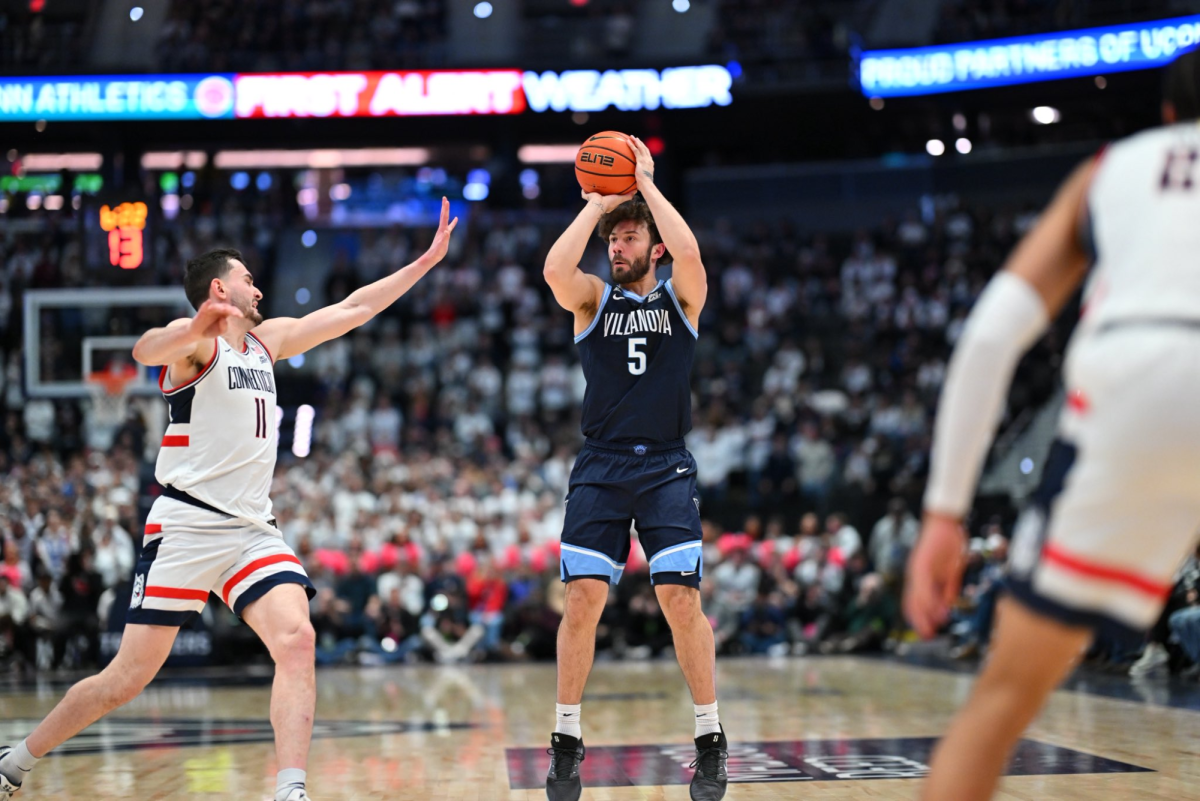 Graduate guard Devin Askew had 13 points off the bench for Villanova.