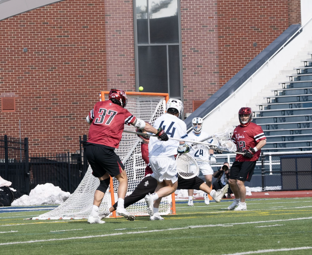 Graduate attackman/midfielder Luke Raymond led the Wildcat offense, scoring four goals.

