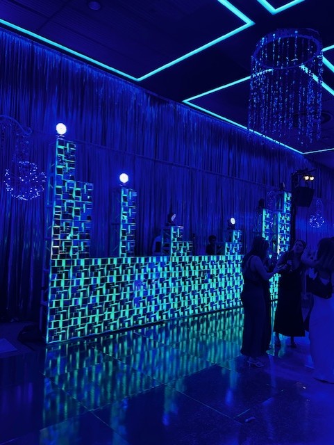 Students enjoyed the dance floor and delicious food at this year’s Winter Gala.

