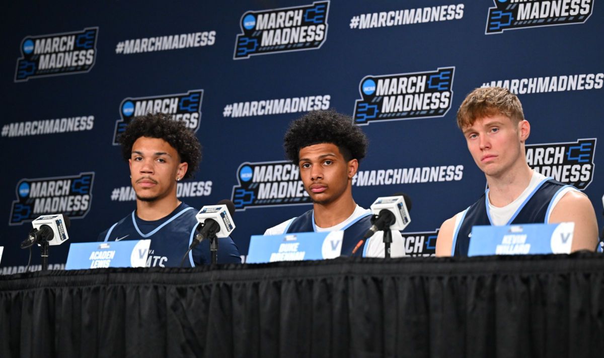 Tyler Perkins, Acaden Lewis and Duke Brennan spoke to media ahead of the game against Utah State.
