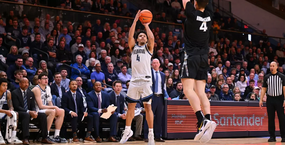 Junior guard Tyler Perkins currently leads the team in points, averaging 13.7 per game.