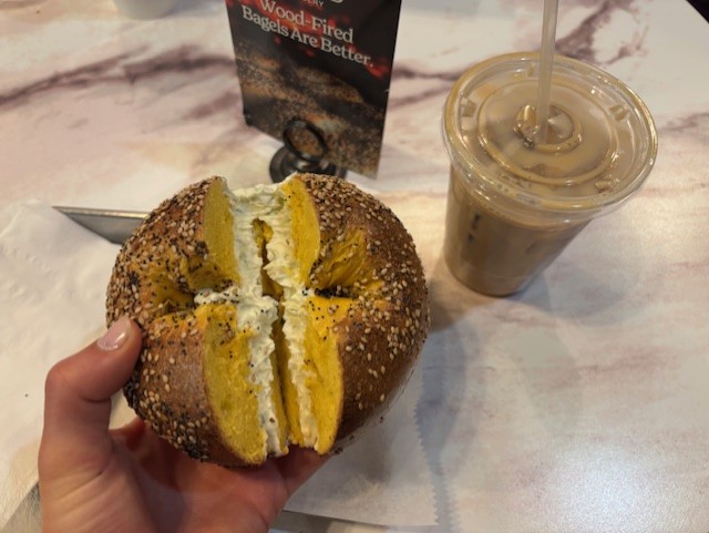 Keep a look out for familiar favorites at NOVAdance, like Spread Bagelry.

