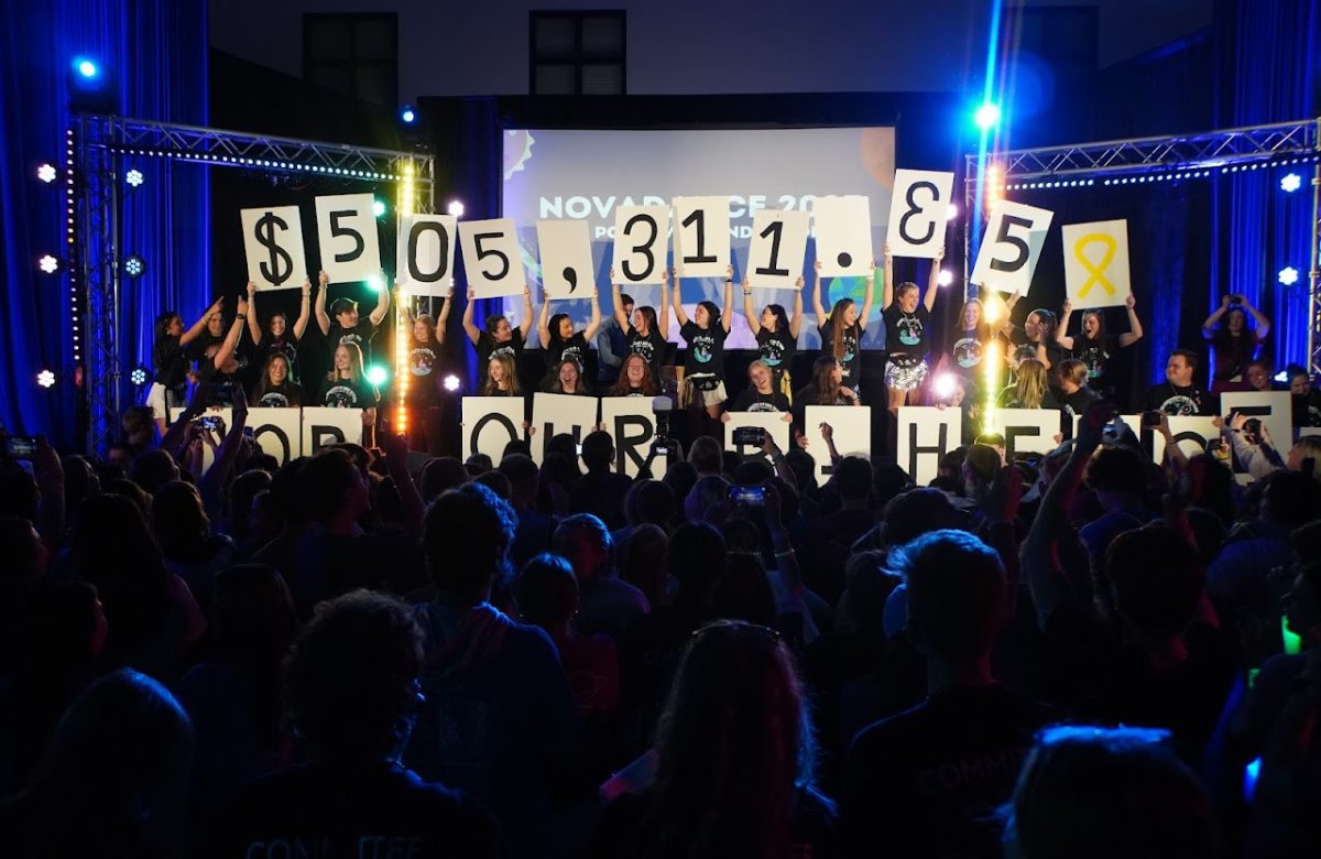 The amount of money raised increases year to year.  
