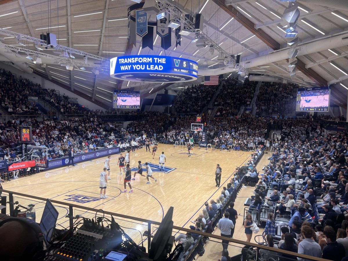 Overlooking the packed Finneran Pavilion from the press seating over the past four years as a sportswriter gave me an appreciation for the energetic and unique Villanova community.
